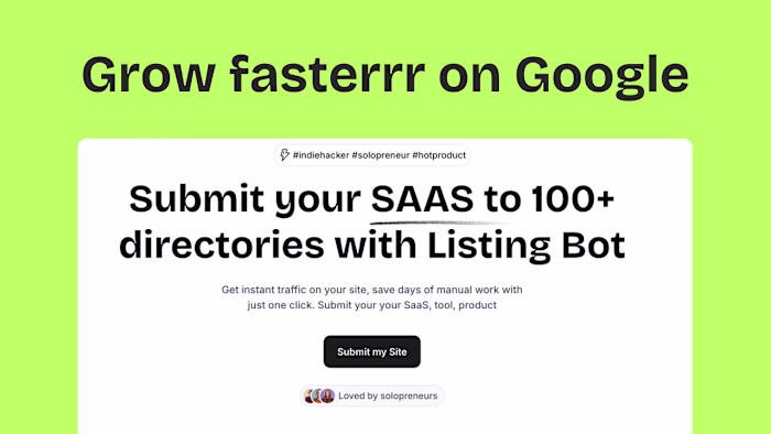 BackLinkBot AI- Multi-Platform Promotion and Listing
