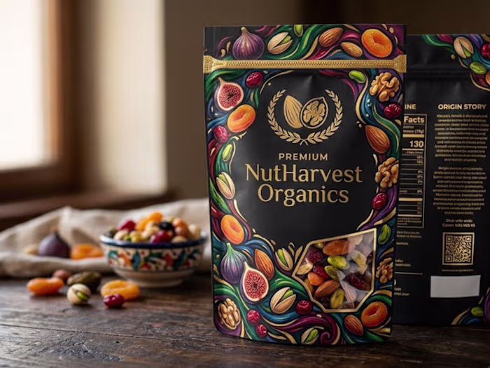 🥜 Premium Dry Fruit Packaging