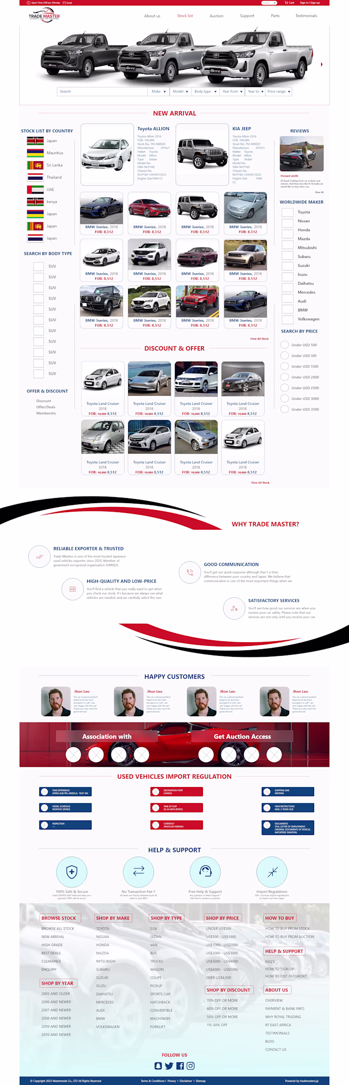 UI/UX Design for Landing page (Design Sprint)