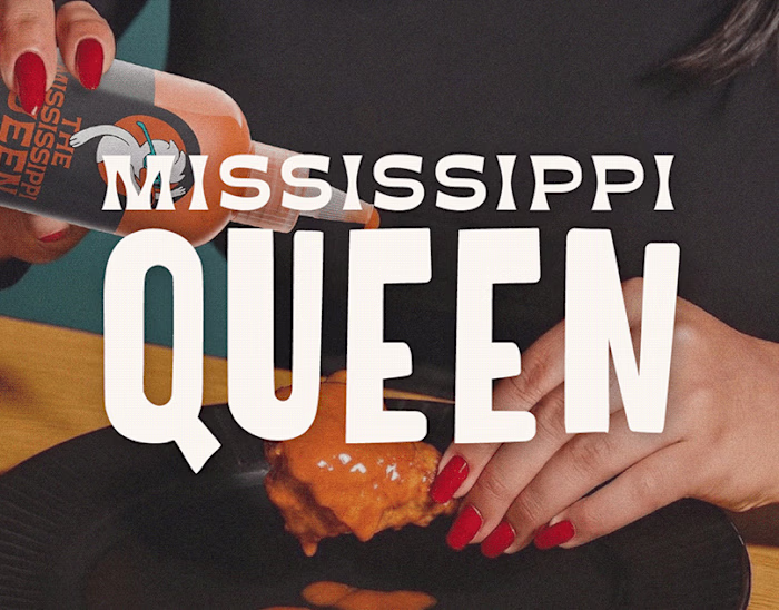 MISSISSIPPI QUEEN — Hot Sauce Brand Identity