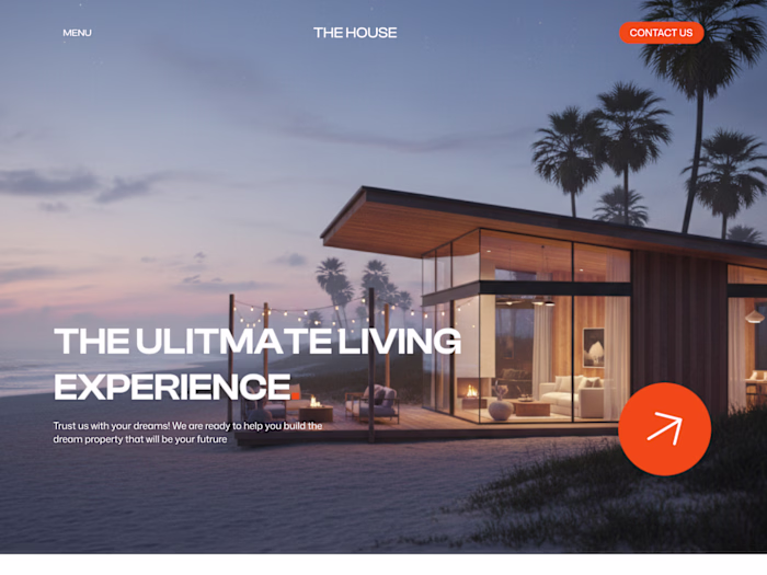 Real Estate Landing Page Design by Pritam on Dribbble