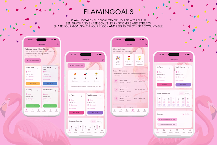 Flamingoals - a goal tracking