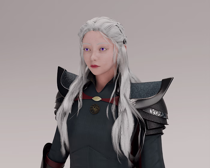 3D Game Character | Targaryen Fanart :: Behance