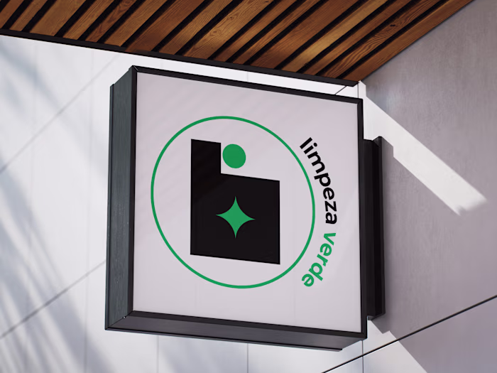 Logo and Visual Identity Limpeza Verde
