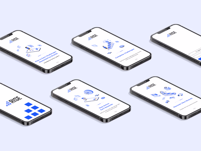 RiseApp - Fitness App Design