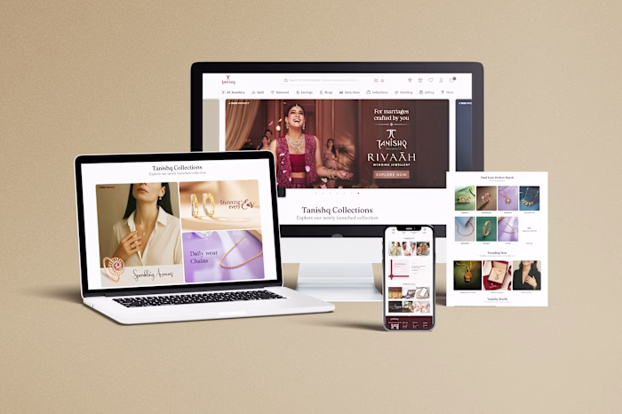 Luxury Jewelry Website Design and Launch