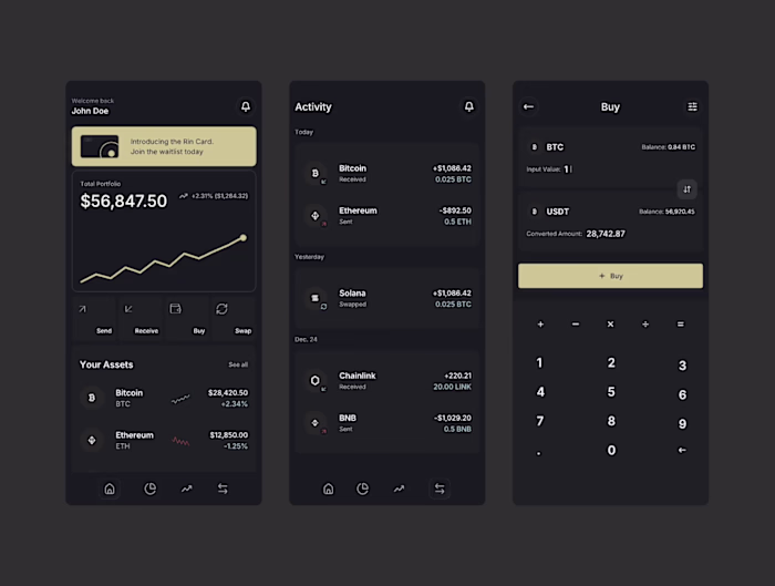 Rin Fintech App