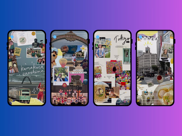 Scrapbook-style Travel Content for Social