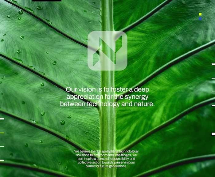 Nature-Tech Visual Identity Project