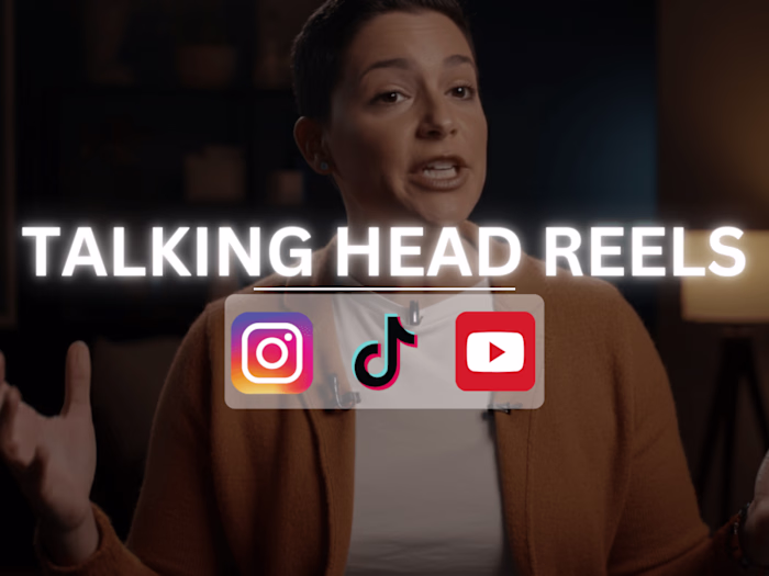 Boost Engagement with Captivating Talking Head Reels!