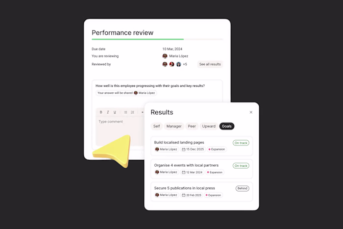 Designed a new performance management