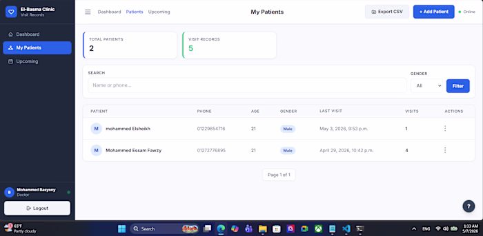 MediTrack — AI-Powered Clinic System