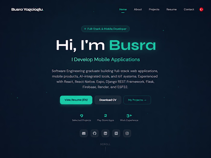 Personal Portfolio Website