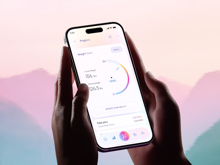 Wellness tracking, designed to feel effortless.