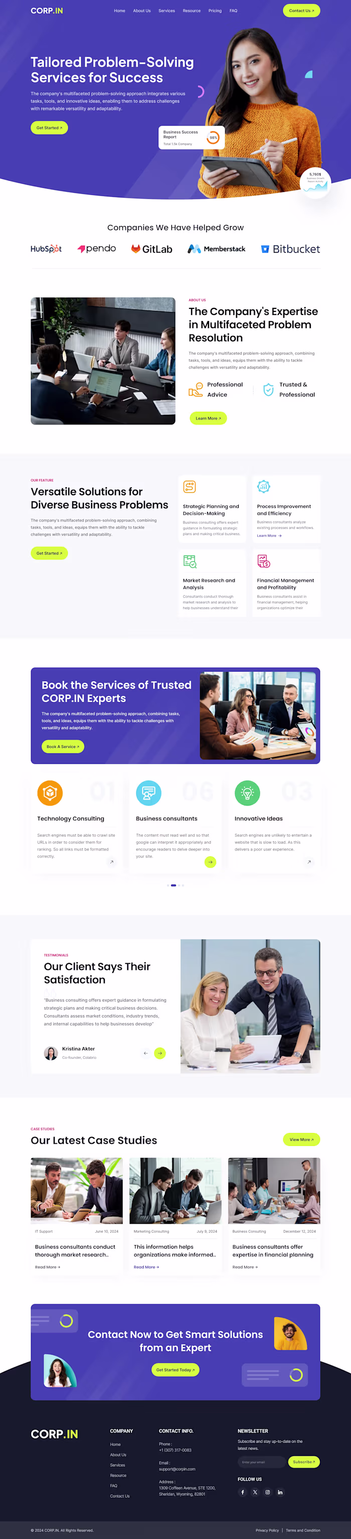 Business - Consulting Website
In this