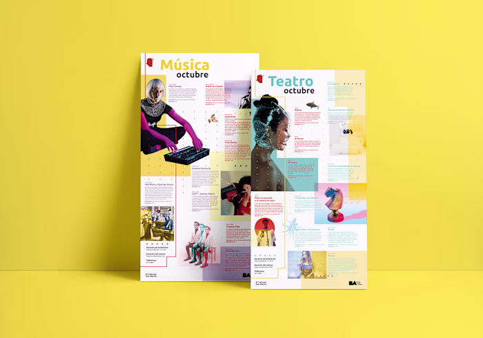 Branding & Editorial Design | El Cultural San Martín: Timeline