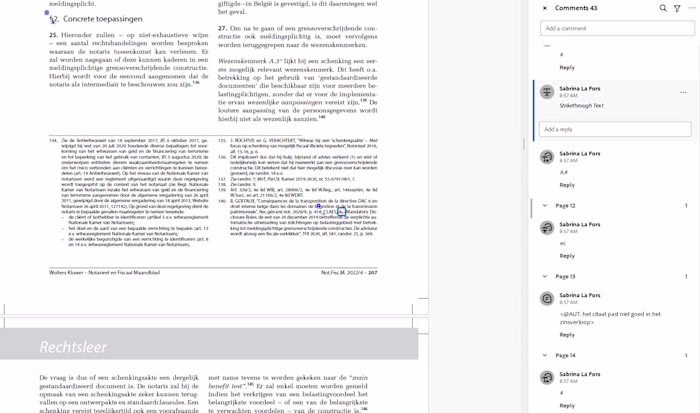 Proofreading Legal Journal