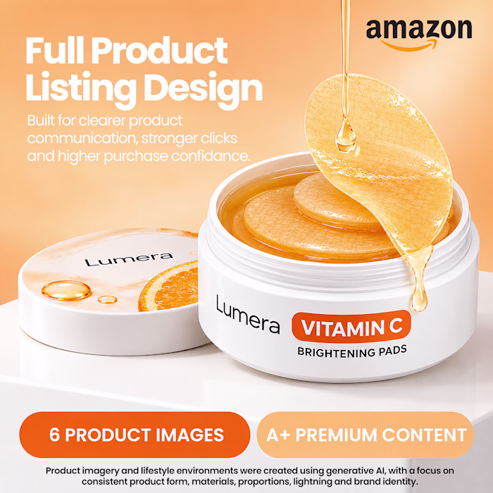 Created a complete Amazon visual
