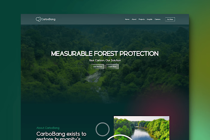 Landing page