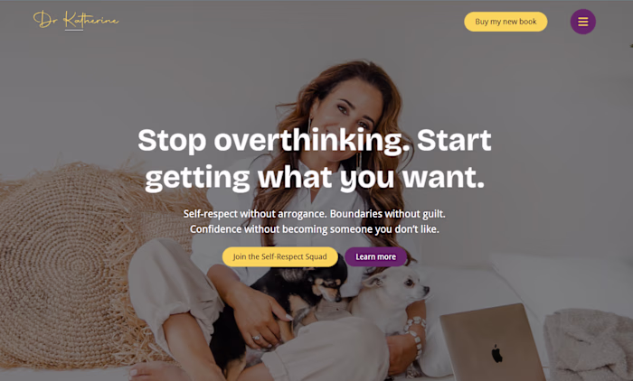 My Webflow Process — Dr. Katherine Website I designed and de...