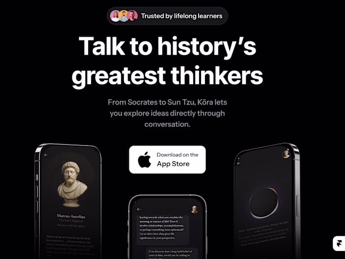 Kōra – Conversational AI Philosophy App