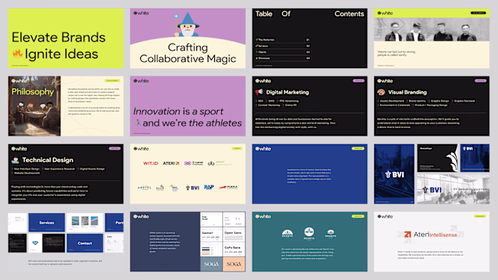 White – Creative Agency