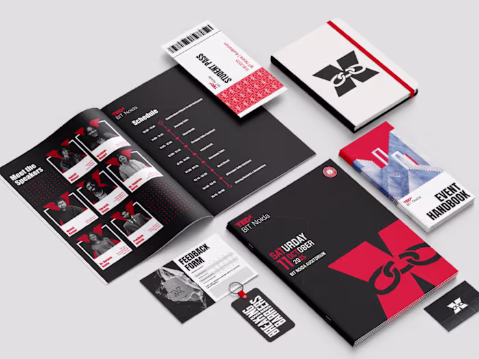 TEDxBIT Noida | Brand Identity 