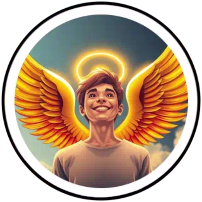 Golden Halo Wings Lens