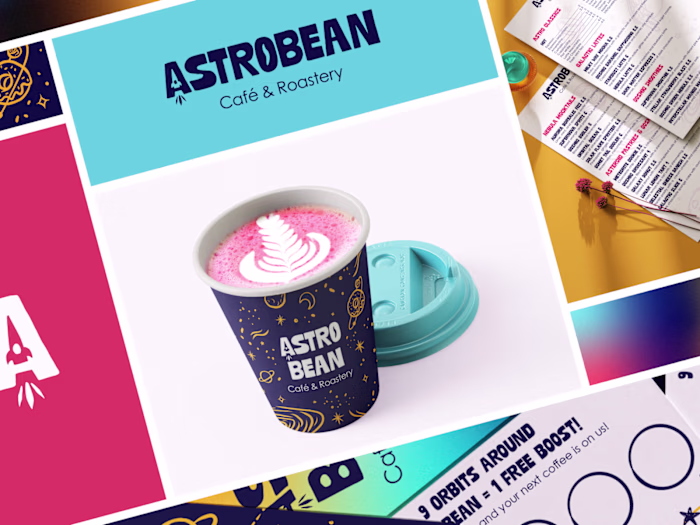 AstroBean Cafe & Roastery | Branding