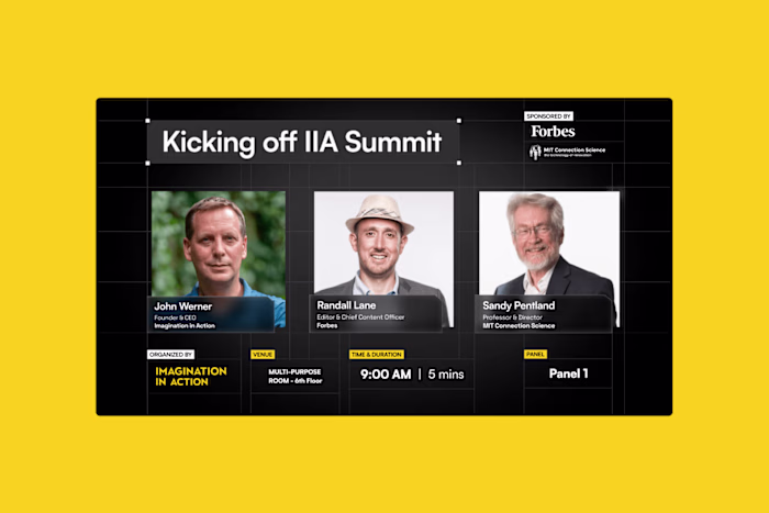 Event Deck Design for IIA AI Summit 2024