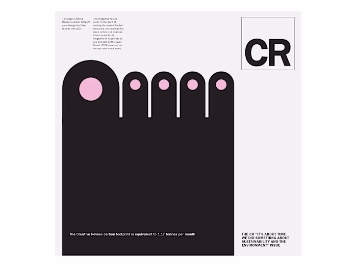 Creative Review Carbon Footprint Issue