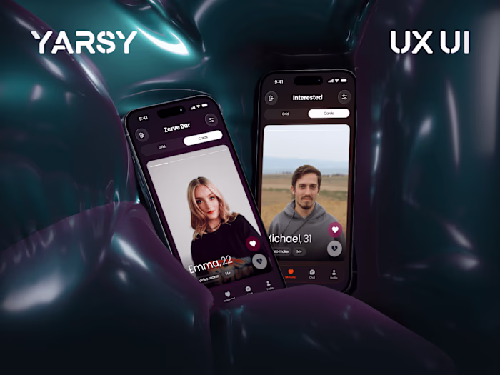 Mobile Dating App Design for Venues & Bars