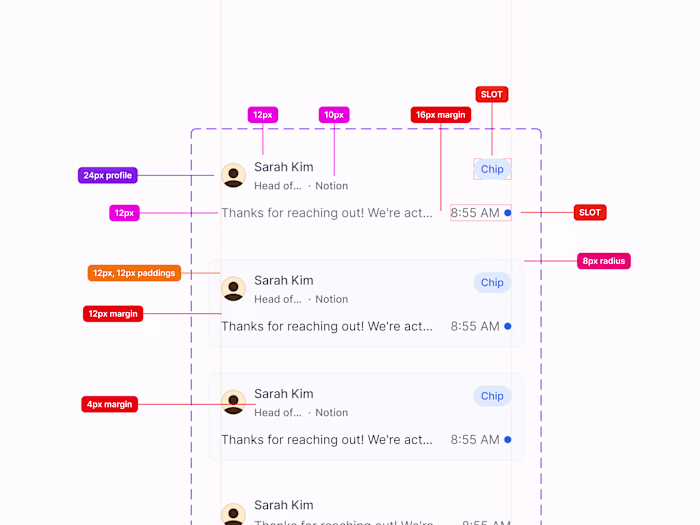 clean ui comes from boring little details.