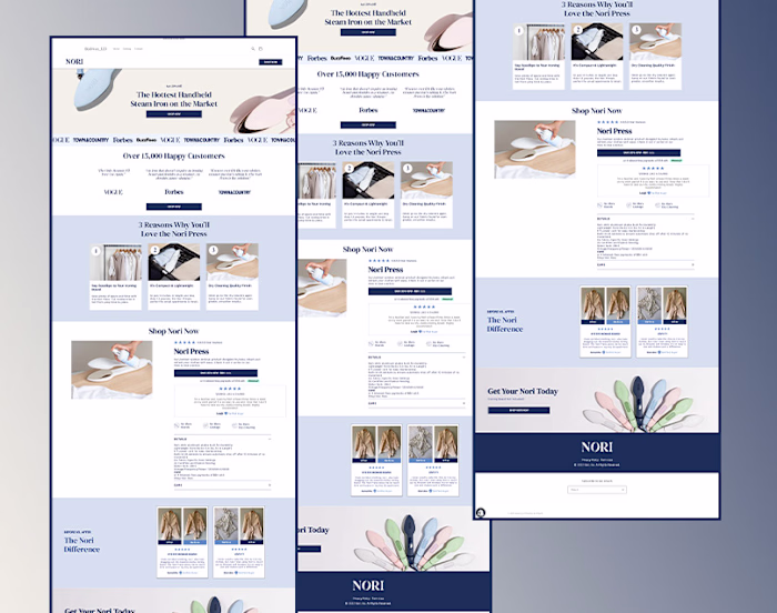 Landing Page Clone to Instant Page builder