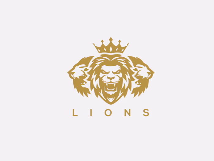 Lion Vector Logo Available For