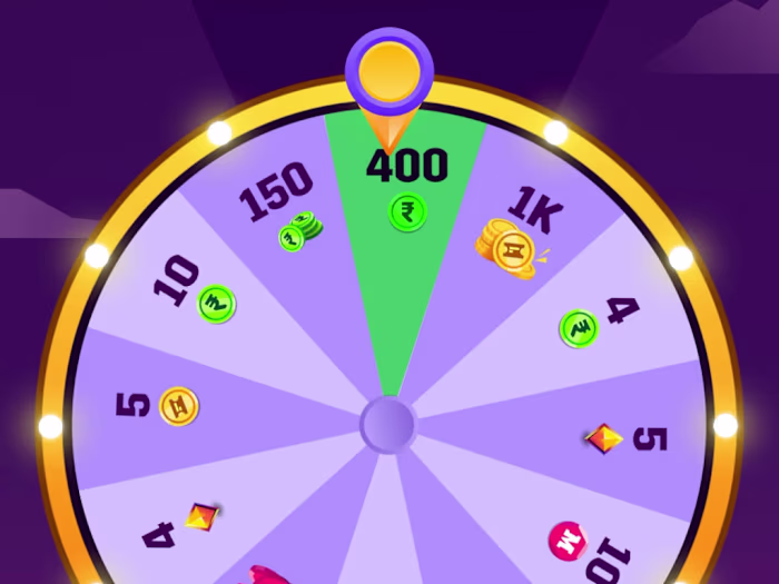 A spinwheel animation designed for
