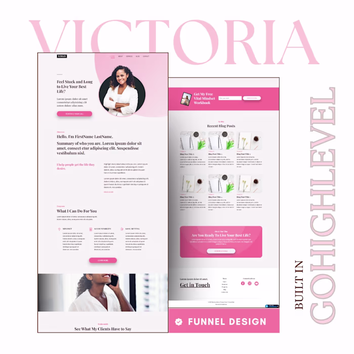 A Women Empowerment funnel
