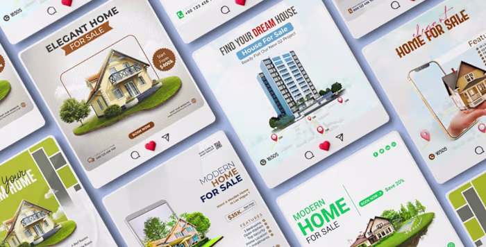 Real Estate Social Media Design
