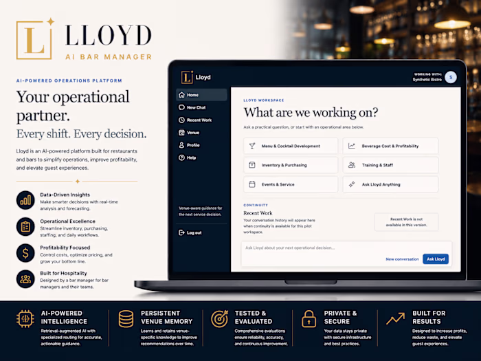 Lloyd — AI-Powered Hospitality Operations Platform