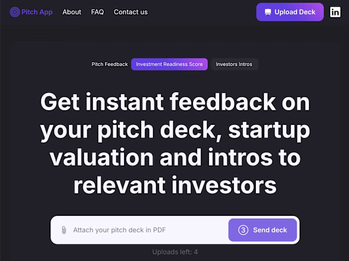 Invental Pitch App