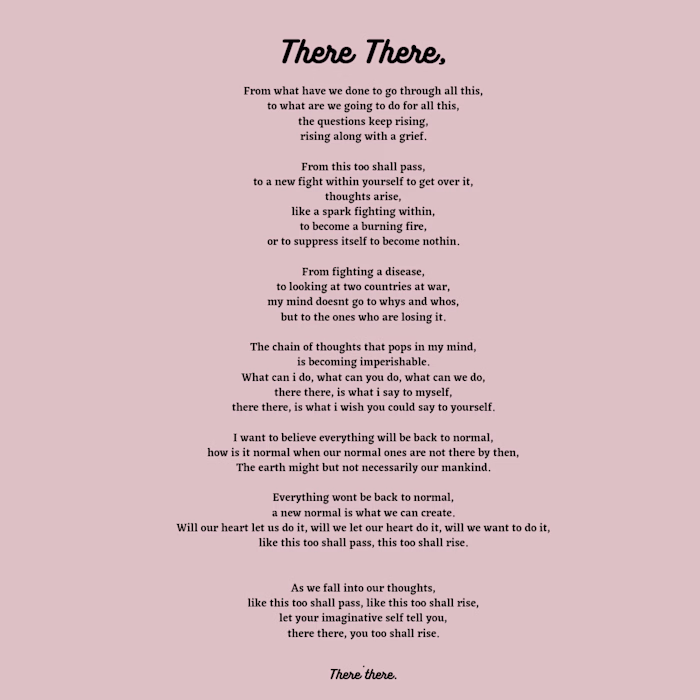 'There there'