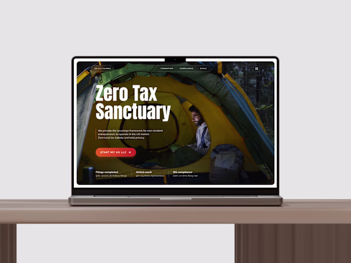 Website Redesign for US LLC Filings
