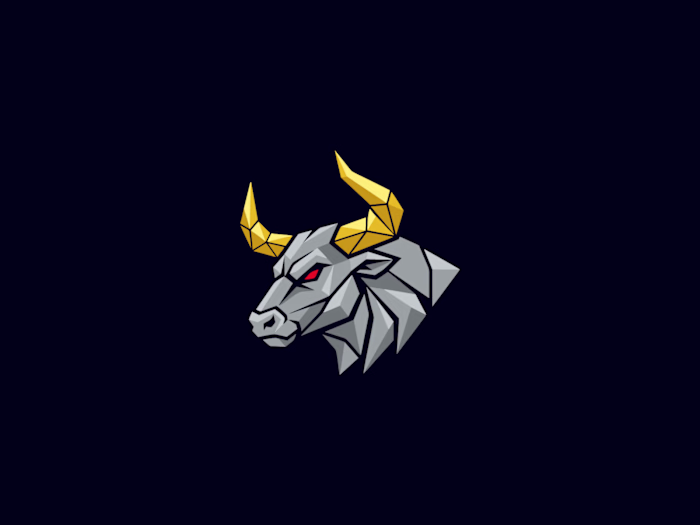 Bull Vector Logo Available For
