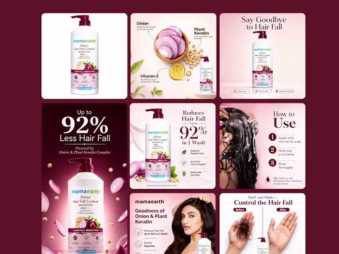 Amazon Product Listing | Promium A+ Content mamaearth