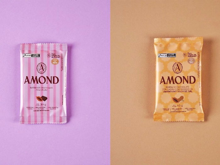 Amond Premieum Choclate Packaging