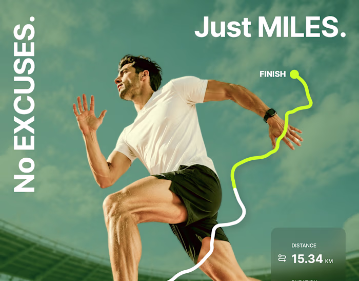 Running Journey Social Media Design
