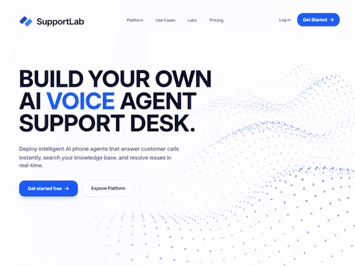 SupportLab is a comprehensive platform that