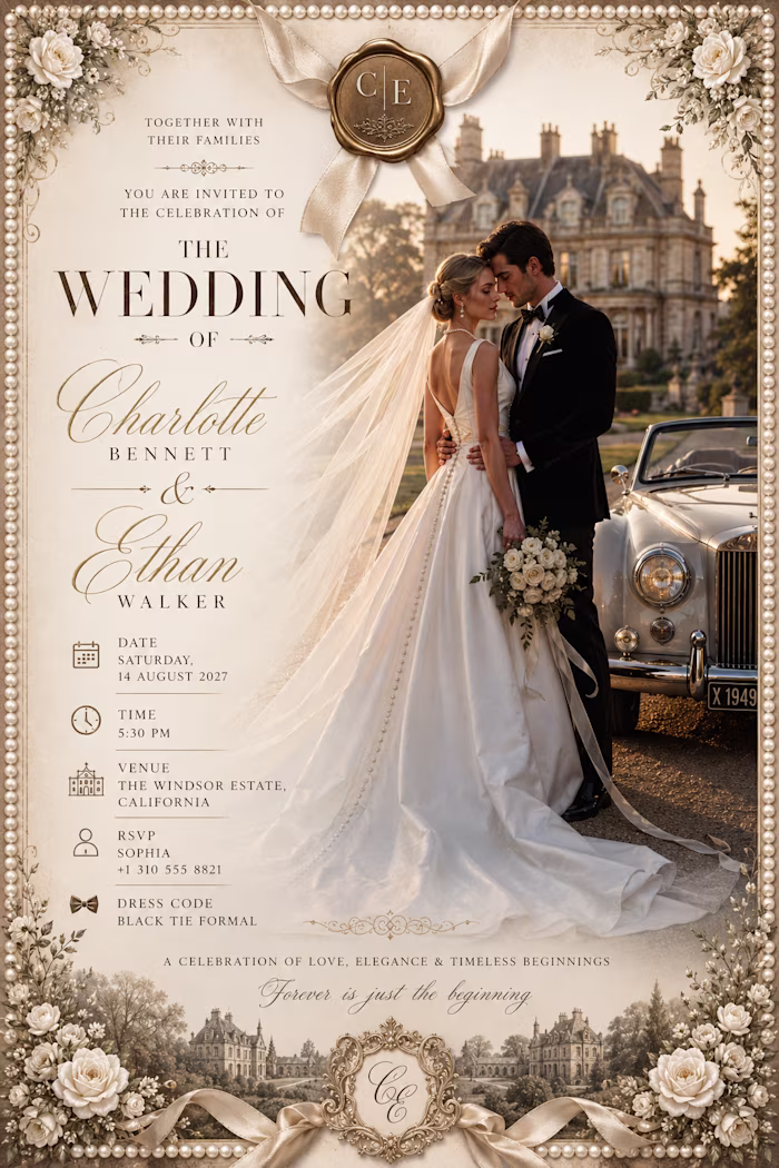 Premium Invitation Designer | Luxury