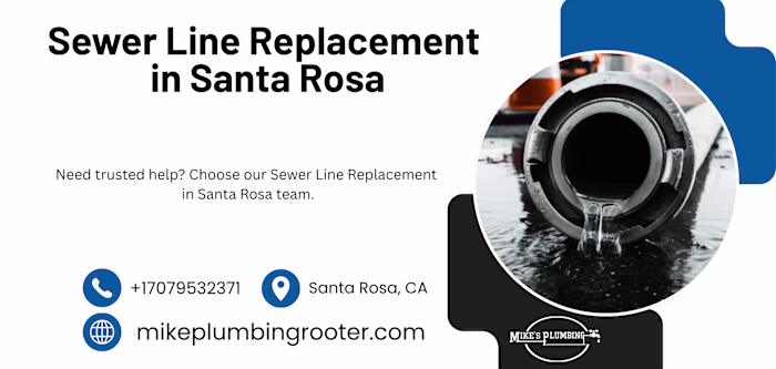 Sewer Line Replacement in Santa