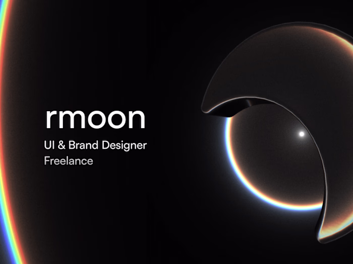 My portfolio🌜rmoon.me